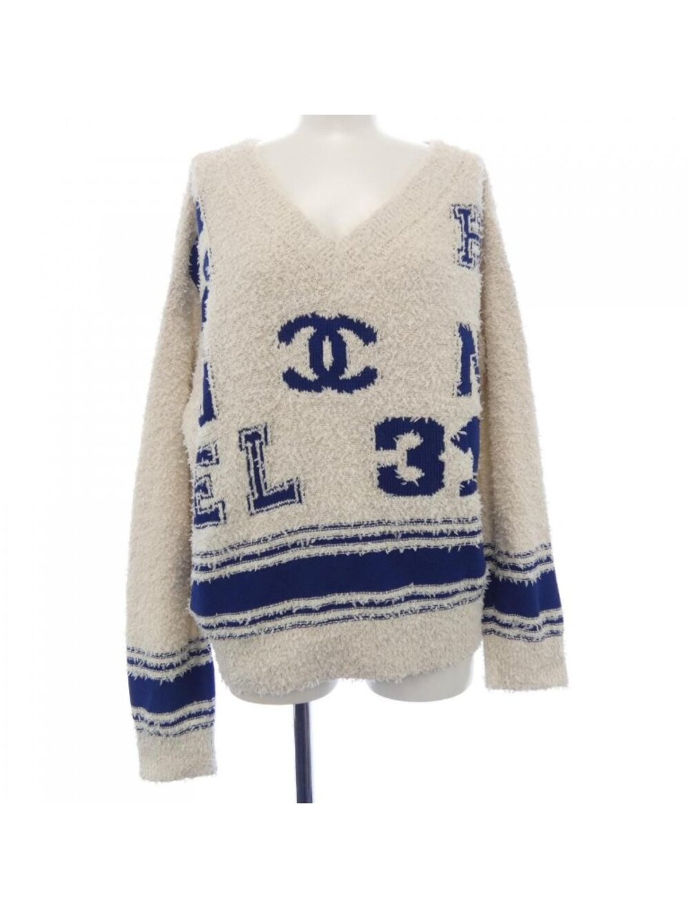 Chanel Knit Sweater Beige